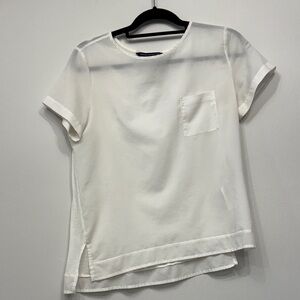 Classic White Women's Top
